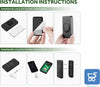 Campanello Wireless Avantek Impermeabile Ricevitore Spina EU 5 Livelli Volume 52 melodie