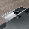 Canale Canaletta Pavimento Lineare Scarico Doccia Full Inox Mattonella Canalina Fai da te/Materiale elettrico/Cablaggio di superficie/Canaline fili elettrici Ogomondo - Martina Franca, Commerciovirtuoso.it
