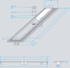 Canale Canaletta Pavimento Lineare Scarico Doccia Full Inox Mattonella Canalina Fai da te/Materiale elettrico/Cablaggio di superficie/Canaline fili elettrici Ogomondo - Martina Franca, Commerciovirtuoso.it