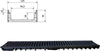 Canaletta-di-scolo-acqua-carrabile-in-PP-PE-con-griglia-PP-PE-125x50-Kit-3-pz