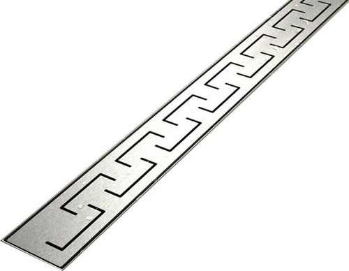 Canaletta-Doccia-Inox-con-griglia-decorata-e-piedini-Greek