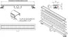 Canaletta-Doccia-Inox-con-griglia-decorata-e-piedini-Linea