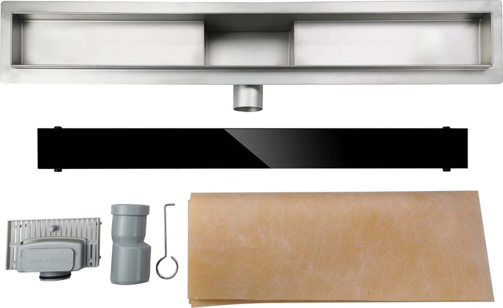 Canaletta-Doccia-Inox-con-griglia-superiore-in-vetro-nero