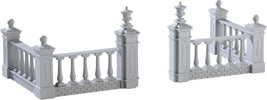 Cancelletti decorati bianchi villaggio di Natale in plastica set di 4 pezzi Casa e cucina/Decorazioni per interni/Addobbi e decorazioni per ricorrenze/Decorazioni natalizie/Oggettistica MagiediNatale.it - Altamura, Commerciovirtuoso.it