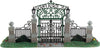 Cancello del Parco Vittoria, accessorio per villaggio di Natale Casa e cucina/Decorazioni per interni/Addobbi e decorazioni per ricorrenze/Decorazioni natalizie/Oggettistica MagiediNatale.it - Altamura, Commerciovirtuoso.it