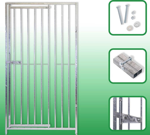 Cancello di Recinzione Tubolare Zincato a Caldo da 1xh1,80 Metri Fai da te/Prodotti per la costruzione/Materiali da costruzione/Pavimenti di legno e recinzioni/Materiali/Reti di acciaio zincato Ogomondo - Martina Franca, Commerciovirtuoso.it