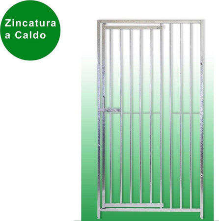 Cancello di Recinzione Tubolare Zincato a Caldo da 1xh1,80 Metri Fai da te/Prodotti per la costruzione/Materiali da costruzione/Pavimenti di legno e recinzioni/Materiali/Reti di acciaio zincato Ogomondo - Martina Franca, Commerciovirtuoso.it