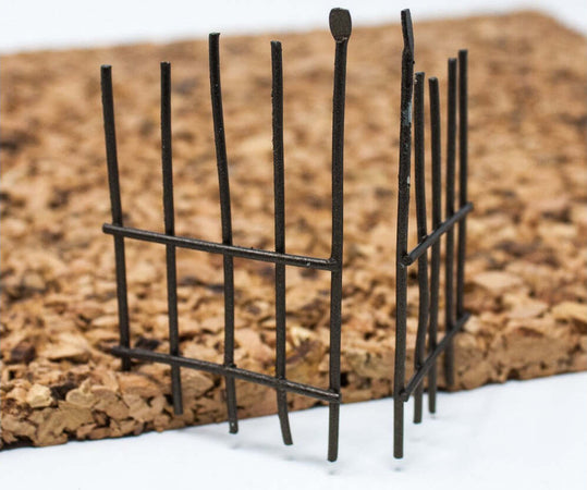 Cancello in ferro a 2 ante decorazione per case presepe 8 cm Casa e cucina/Decorazioni per interni/Addobbi e decorazioni per ricorrenze/Decorazioni natalizie/Presepi/Statuine e fondali per il presepe MagiediNatale.it - Altamura, Commerciovirtuoso.it