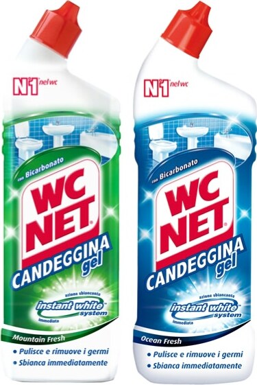 Candeggina Gel Instant White - 700 ml - WC Net Casa e cucina/Detergenti e prodotti per la pulizia/Detergenti per la casa/Detergenti multiuso Eurocartuccia - Pavullo, Commerciovirtuoso.it