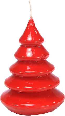 Candela a forma di albero di natale lucido h 13 cm decorazione natalizia Casa e cucina/Decorazioni per interni/Candele e portacandele/Candele/Candele a colonna MagiediNatale.it - Altamura, Commerciovirtuoso.it