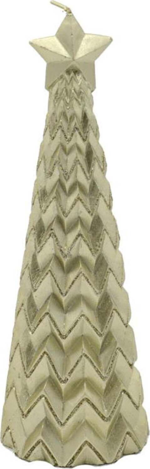 Candela albero cilindro champagne candele h 20 cm decorazione natale natalizia Casa e cucina/Decorazioni per interni/Candele e portacandele/Candele/Candele a colonna MagiediNatale.it - Altamura, Commerciovirtuoso.it