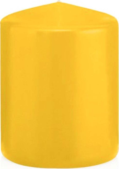 Candela cilindrica a cera colorata decorazione natalizia h 7,5 cm Casa e cucina/Decorazioni per interni/Candele e portacandele/Candele/Candele a colonna MagiediNatale.it - Altamura, Commerciovirtuoso.it