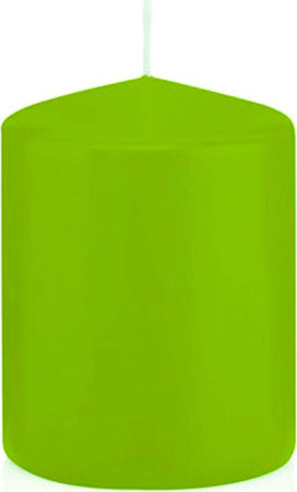 Candela cilindrica a cera colorata decorazione natalizia h 7,5 cm Casa e cucina/Decorazioni per interni/Candele e portacandele/Candele/Candele a colonna MagiediNatale.it - Altamura, Commerciovirtuoso.it