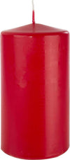 Candela cilindrica a cera colorata decorazione natalizia h 8 cm Casa e cucina/Decorazioni per interni/Candele e portacandele/Candele/Candele a colonna MagiediNatale.it - Altamura, Commerciovirtuoso.it