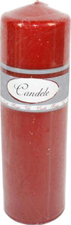 Candela cilindrica a cera colorata decorazione natalizia Casa e cucina/Decorazioni per interni/Candele e portacandele/Candele/Candele a colonna MagiediNatale.it - Altamura, Commerciovirtuoso.it