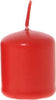 Candela cilindrica a cera colorata rosso h 5 cm decorazione natalizia Casa e cucina/Decorazioni per interni/Candele e portacandele/Candele/Candele a colonna MagiediNatale.it - Altamura, Commerciovirtuoso.it