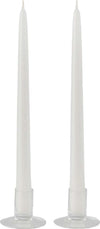 Candela classica a stelo laccata bianco decorazione per interno 30 X 2,2 cm Casa e cucina/Decorazioni per interni/Candele e portacandele/Candele/Candele a colonna MagiediNatale.it - Altamura, Commerciovirtuoso.it