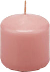 Candela classica cera moccolo decorazione luminosa per ambienti rosa antico Casa e cucina/Decorazioni per interni/Candele e portacandele/Candele/Candele a colonna Decor Space - Altamura, Commerciovirtuoso.it