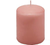 Candela classica cera moccolo decorazione luminosa per ambienti rosa antico Casa e cucina/Decorazioni per interni/Candele e portacandele/Candele/Candele a colonna Decor Space - Altamura, Commerciovirtuoso.it