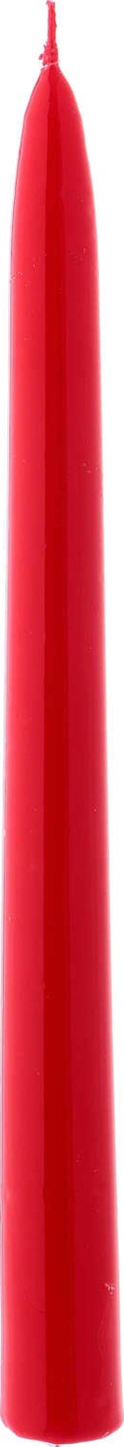 Candela conica Rossa in cera lacca h 30 cm decorazione natalizia Casa e cucina/Decorazioni per interni/Candele e portacandele/Candele/Candele a colonna MagiediNatale.it - Altamura, Commerciovirtuoso.it