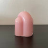 Candela di cera rosa sinuosa - 8 x 8 x 9 cm tempo di combustione di circa 18 ore mesmerized Casa e cucina/Decorazioni per interni/Candele e portacandele/Candele/Candele di forme insolite MesmerizeD - Porto Sant’Elpidio, Commerciovirtuoso.it
