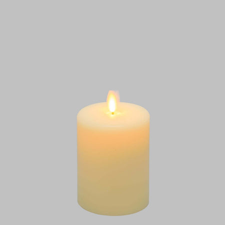 Candela luminosa a led luce calda cera avorio con stoppino mobile decorazione natalizia Casa e cucina/Decorazioni per interni/Candele e portacandele/Candele/Candele a colonna MagiediNatale.it - Altamura, Commerciovirtuoso.it