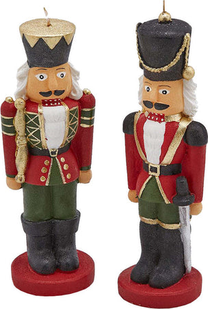 Candela Natalizia Soldatino Rosso e Verde per decorazione natalizia per Interni ed Esterni Casa e cucina/Decorazioni per interni/Candele e portacandele/Candele/Candele a colonna MagiediNatale.it - Altamura, Commerciovirtuoso.it