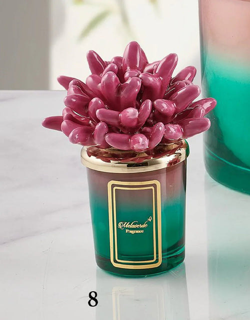 Candela Piccola Fucsia Melaverde Tropicana Bomboniera