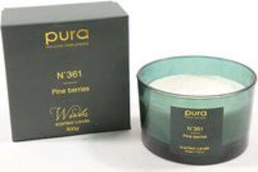 Candela-profumata-Mercury-81510-PURA-N.361-Wonder-Green-in-Vetro-Assor