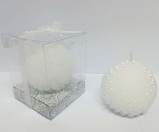 Candela Tonda 5cm Effetto Perla Bianco Confezione Regalo Bomboniera Matrimonio Casa e cucina/Hobby creativi/Materiali per hobby creativi/Forniture per feste/Bomboniere Trade Shop italia - Napoli, Commerciovirtuoso.it