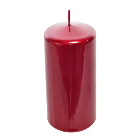 Candela decorativa "Pillar glass" decorazione natalizia
