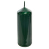 Candela decorativa Pillar glass decorazione natalizia