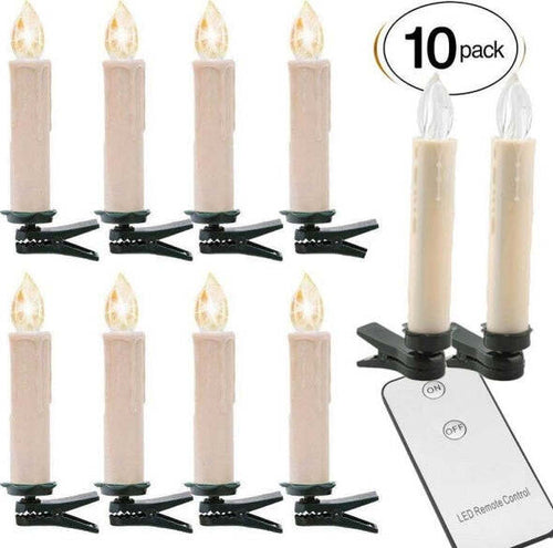 Candele Natalizie Led 10 Pezzi Senza Fili Con Telecomando Decora Albero Natale Casa e cucina/Decorazioni per interni/Addobbi e decorazioni per ricorrenze/Decorazioni natalizie/Oggettistica Trade Shop italia - Napoli, Commerciovirtuoso.it