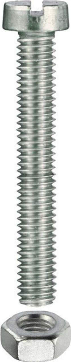 CANDY---10-VITI-PER-METALLO-TESTA-CILINDRICA-ZINCATE-M4X30