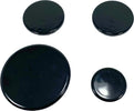 Candy-Gasfire-Spartifiamma-Cucina-Smaltati-Neri-Lucidi-Gas-4-Fuochi