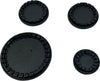 Candy-Gasfire-Spartifiamma-Cucina-Smaltati-Neri-Lucidi-Gas-4-Fuochi
