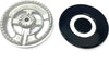 Candy-Hoover-Zerowatt-bruciatore-tripla-corona-piattelli-neri-lucidi-cucina-gas