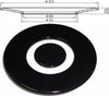 Candy-Hoover-Zerowatt-bruciatore-tripla-corona-piattelli-neri-lucidi-cucina-gas