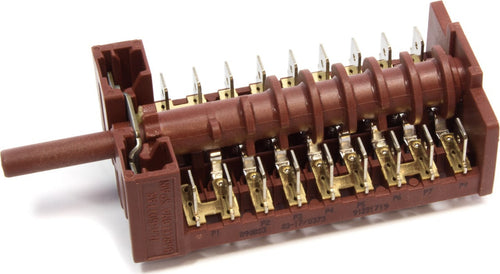 CANDY ROSIERES COMMUTATORE FORNO 91201719 42814756 - 9 POSIZIONI Casa e cucina/Grandi elettrodomestici/Accessori e parti di ricambio/Ricambi e accessori per forni/Resistenze per forni Rossi Ricambi - Venetico Marina, Commerciovirtuoso.it