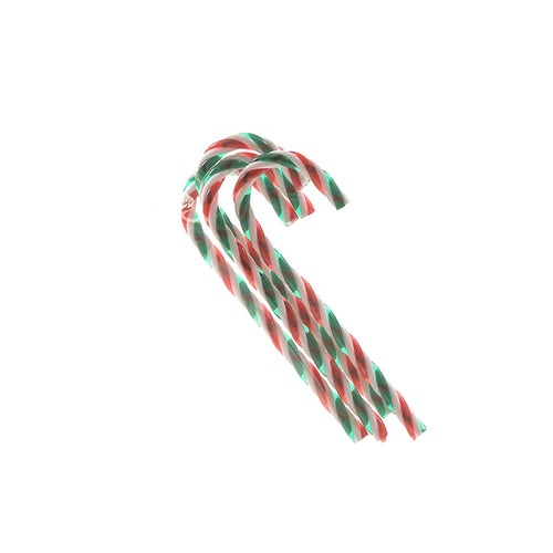 Caramelle Candy in plastica per decorazioni natalizie set da 4