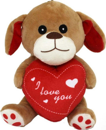 Cane In Peluche Cagnolino Con Cuore I Love You 17 Cm Regalo San Valentino 68089 Giochi e giocattoli/Peluche/Animali di peluche Trade Shop italia - Napoli, Commerciovirtuoso.it