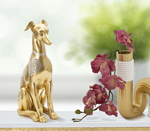 Cane Seduto Cm 19,8X10X29 Casa e cucina/Decorazioni per interni/Accessori decorativi/Soprammobili Led Mall Home - Napoli, Commerciovirtuoso.it