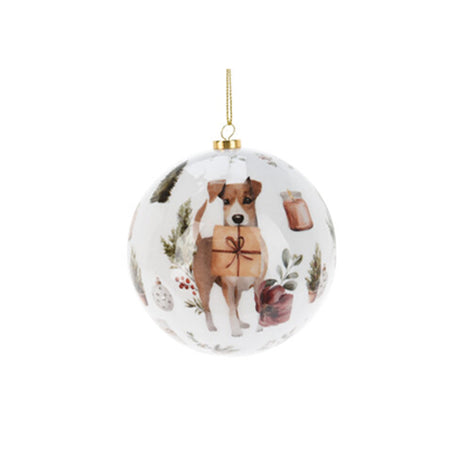 Sfere per albero di Natale in polistirene per decorazione natalizia Ø 10 cm