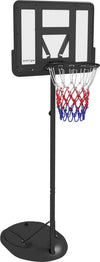 Canestro-Basket-ad-Altezza-Regolabile-con-Base-Riempibile,-Canestro-da-Basket-in-Acciaio-e-PE,-Nero-GF6A61-056V00BKGF6