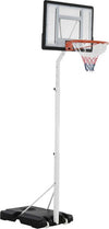 Canestro-Basket-per-Adulti-con-Tabellone-in-PVC-Regolabile-210-260cm-Ruote-Integrate-Bianco-JQ8A61-029WTJQ8