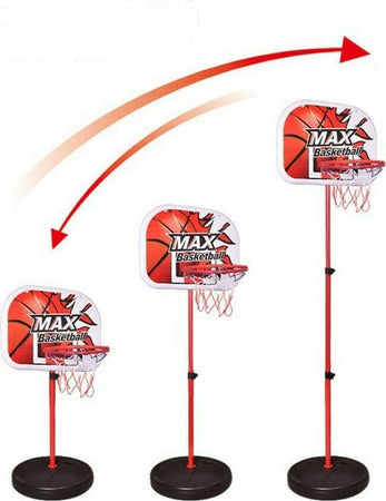 Canestro Basket Per Bambini Con Tabellone Altezza Regolabile 75 - 155 Cm + Palla Giocattoli e infanzia > Giocattoli e Modellismo > Giochi per Bambini Trade Shop italia - Napoli, Commerciovirtuoso.it