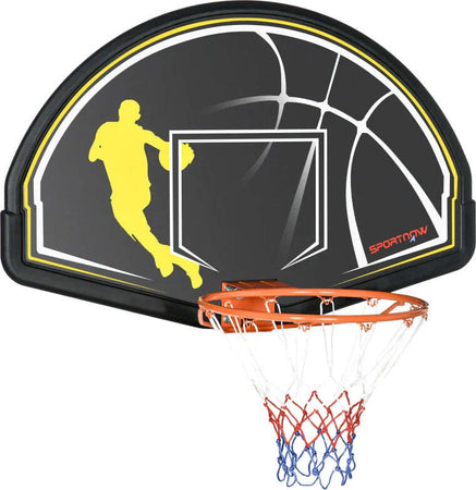 Canestro-Basket-per-Bambini-e-Adulti-da-Indoor-e-Outdoor-in-Acciaio-e-PE,-110x90x70-cm,-Nero-e-Giallo-DE4A61-033V00OGDE4