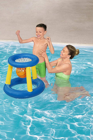 Canestro Da Basket Gioco Gonfiabile Per Bambini Splash 'n' Hoop 61cm Palla 52418 Giochi e giocattoli/Sport e giochi all'aperto/Giochi aquatici e piscine per bambini/Canotti e gonfiabili galleggianti Trade Shop italia - Napoli, Commerciovirtuoso.it
