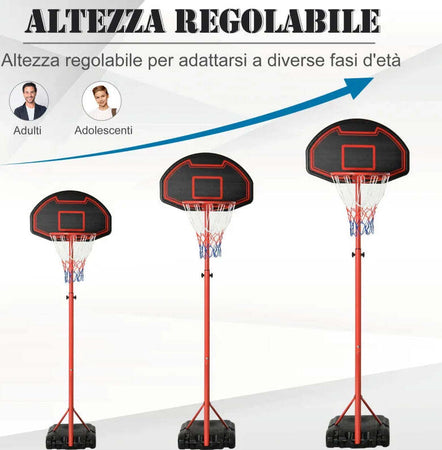 Canestro-Portatile-Canestro-Basket-da-Esterno-con-Altezza-Regolabile-193.5-248.5cm-e-Base-da-Riempire-con-Acqua-o-Sabbia,-in-Acciaio-e-Nylon-74x127x193.5-248.5cm-JH8A61-015JH8