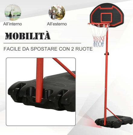 Canestro-Portatile-Canestro-Basket-da-Esterno-con-Altezza-Regolabile-193.5-248.5cm-e-Base-da-Riempire-con-Acqua-o-Sabbia,-in-Acciaio-e-Nylon-74x127x193.5-248.5cm-JH8A61-015JH8